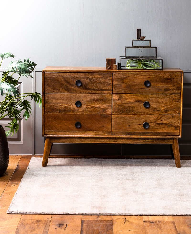 Sideboard Kommode ESPITA von Light & Living Holz Braun 114x40x80 cm Sideboard Kommode ESPITA von Light & Living Holz Braun 114x40x80 cm