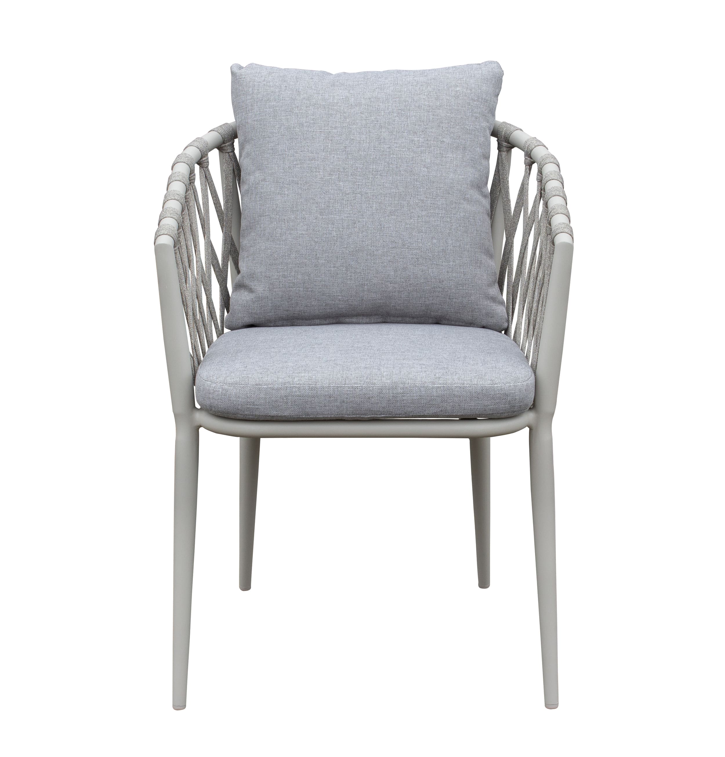 Stapelstuhl Gartenstuhl Armlehnenstuhl Vienna Rope taupe-taupe Stapelstuhl Gartenstuhl Armlehnenstuhl Vienna Rope taupe-taupe