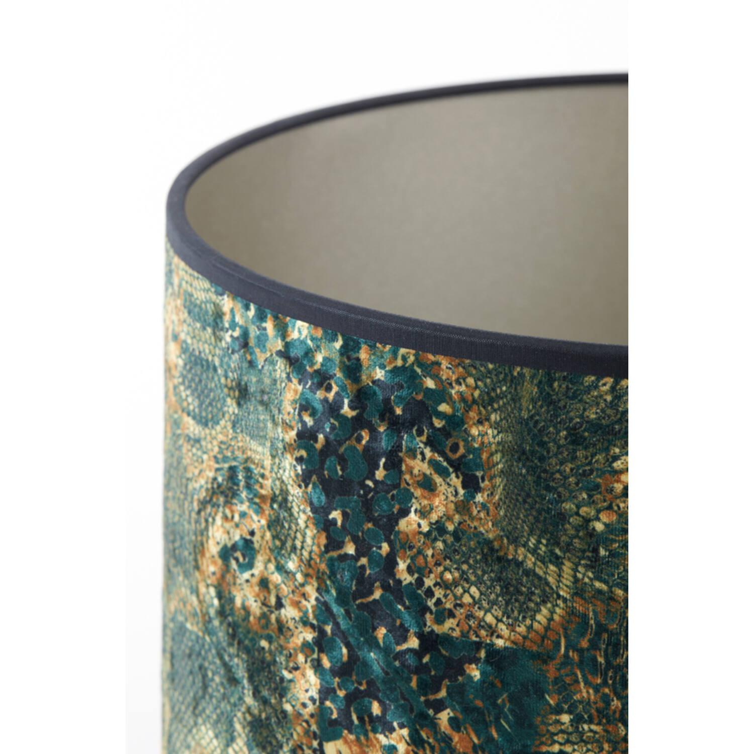 Lampenschirm Zylinder KEYON von Light & Living Grün Ø40x30 cm