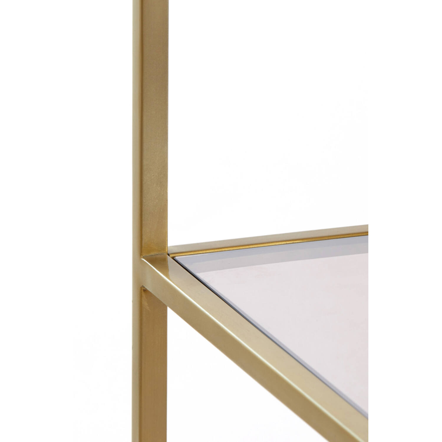 Standregal MARIKI von Light & Living 55x40x180 cm Schrank offen braunes Glas-Hellgold