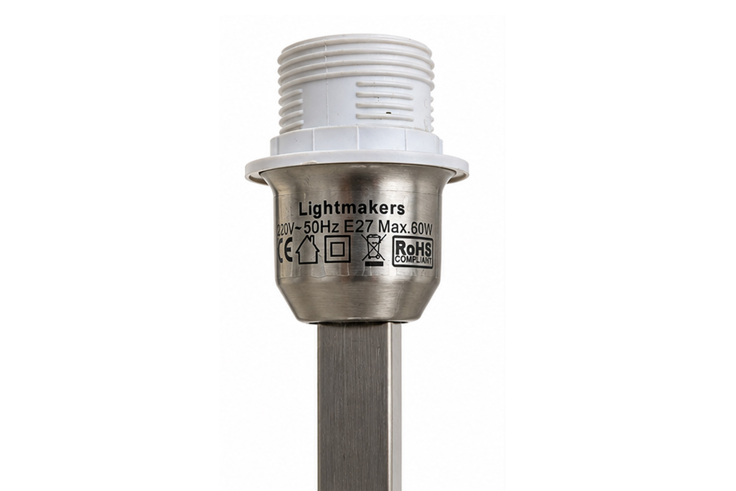 1714028-lampenfuß-philadelphia-light-living-silber_2.jpg Tischleuchte Lampenfuß PHILADELPHIA von Light & Living 13x13x38 cm Lampe Silber