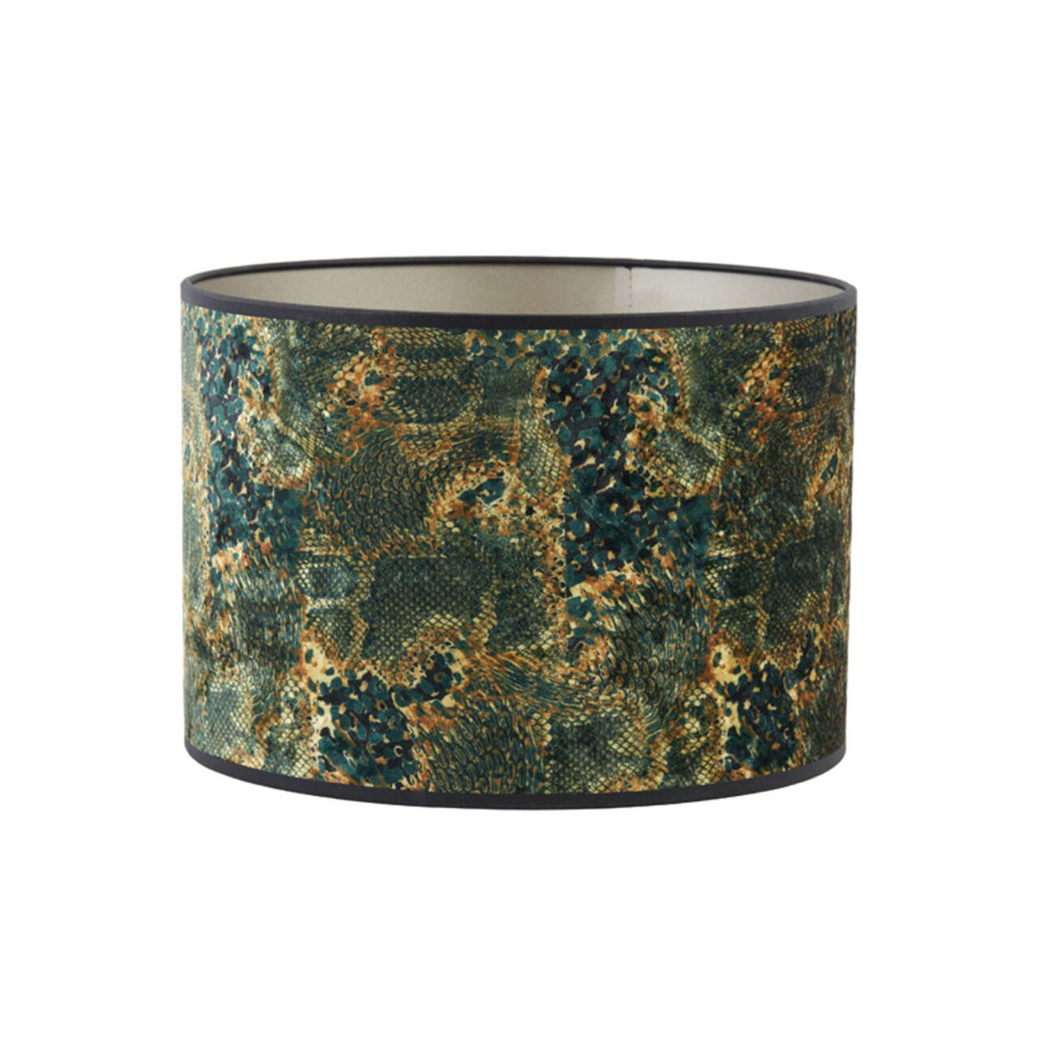 Lampenschirm Zylinder KEYON von Light & Living Ø25x18 cm Grün Lampenschirm Zylinder KEYON von Light & Living Grün Ø25x18 cm