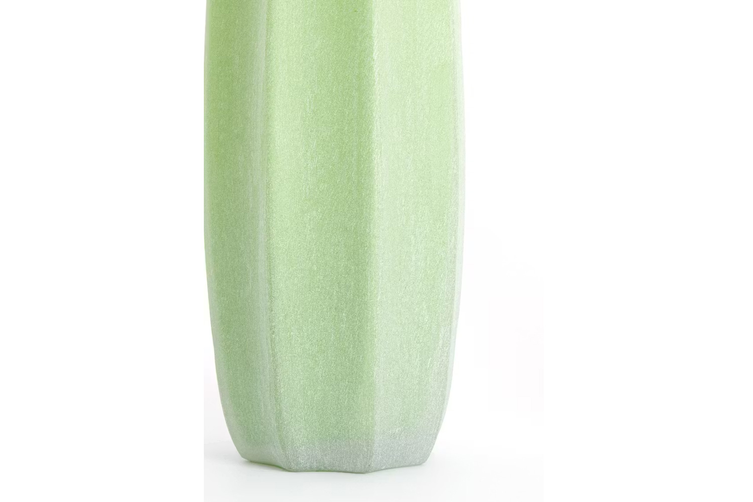 Dekovase Vase BRADLEY von Light & Living Blumenvase Ø17x60 cm Glas Mintgrün