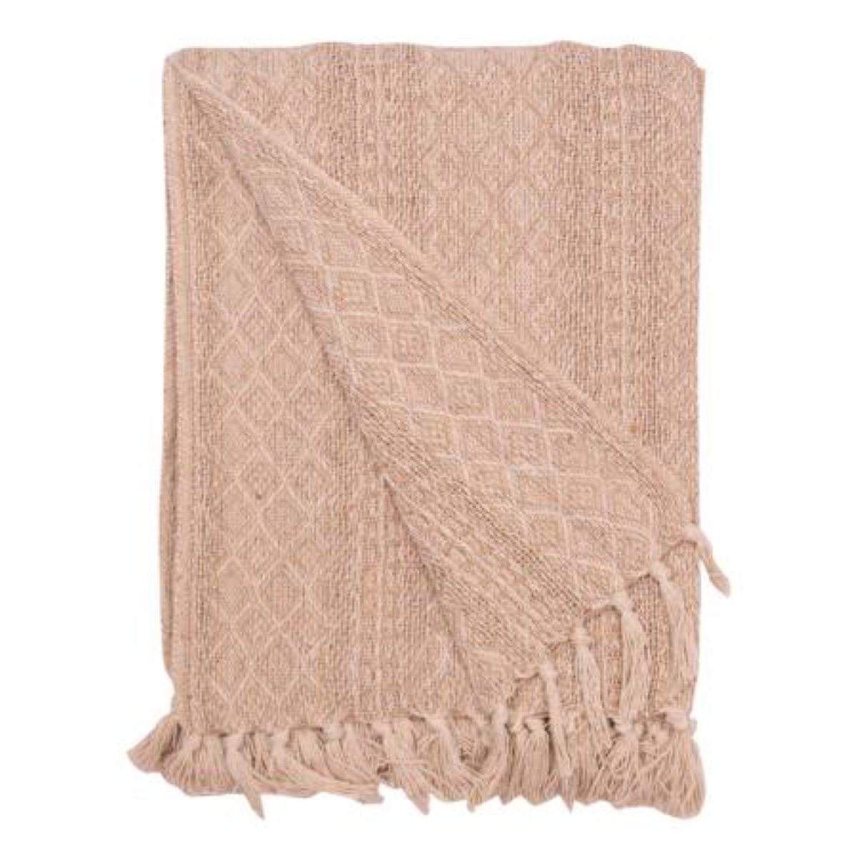 Decke Überwurf Tamara 100% Baumwolle 130x180 cm Skandinavisch