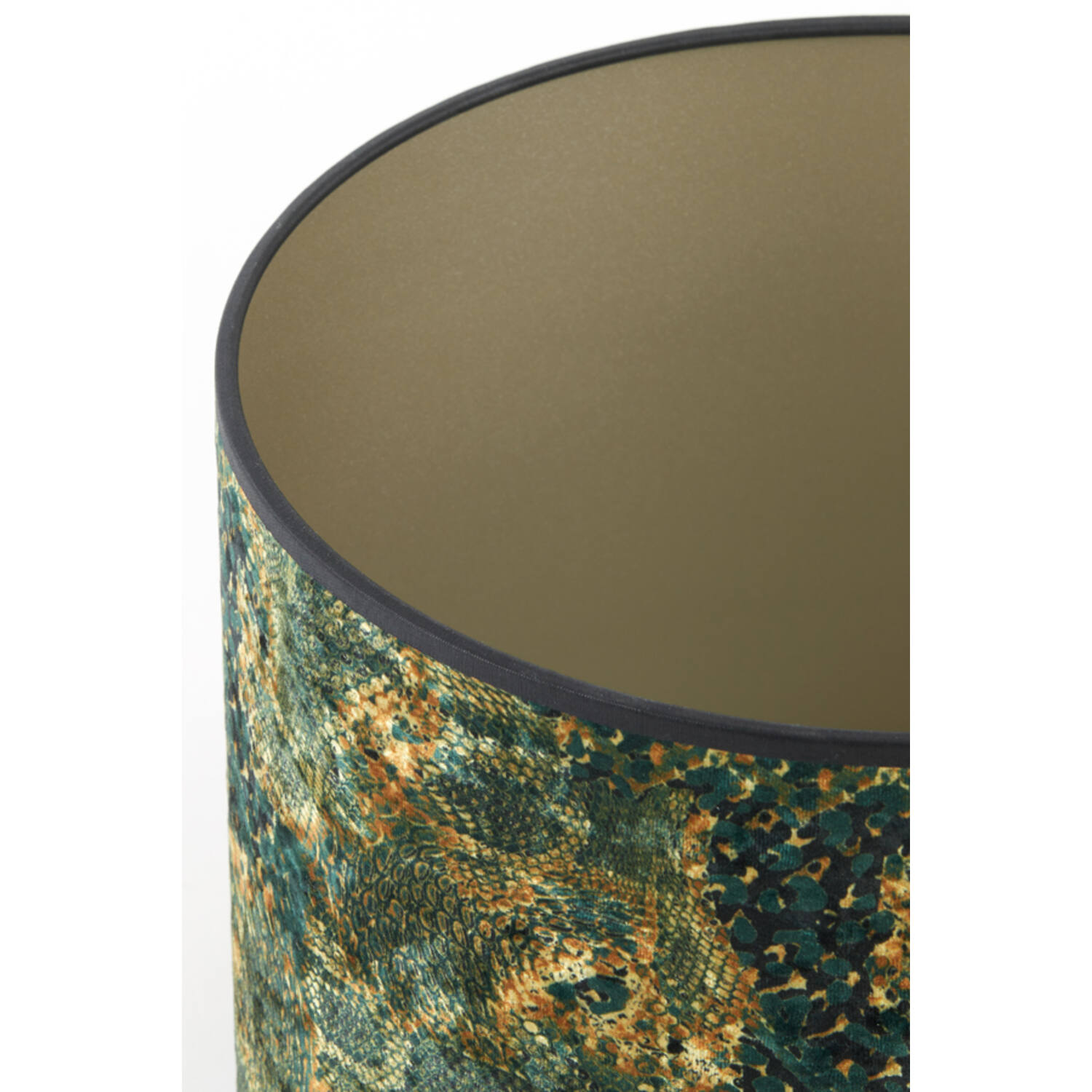 Lampenschirm Zylinder KEYON von Light & Living Grün Ø40x30 cm