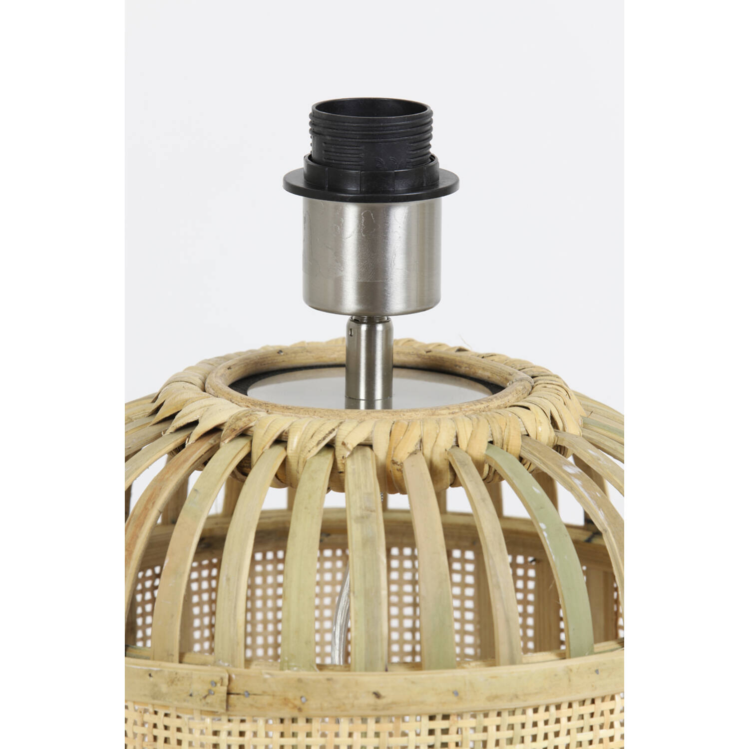 Tischleuchte Lampenfuß ALIFIA von Light & Living Lampe Ø25x30 cm Bambus+Gurtband Tischleuchte Lampenfuß ALIFIA von Light & Living Lampe Ø25x30 cm Bambus+Gurtband