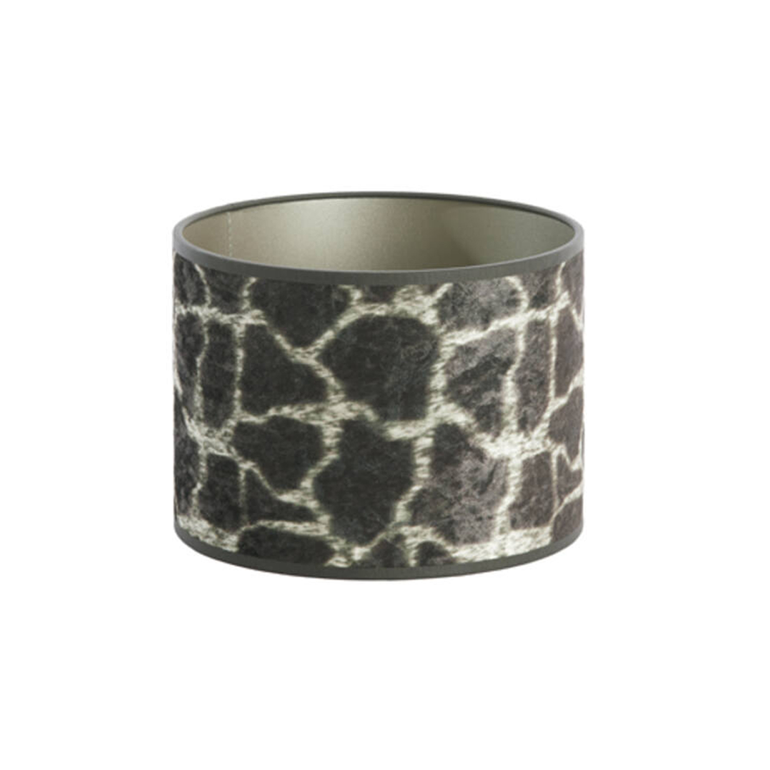 Lampenschirm Zylinder MOSA von Light & Living Ø20x15 cm Braun