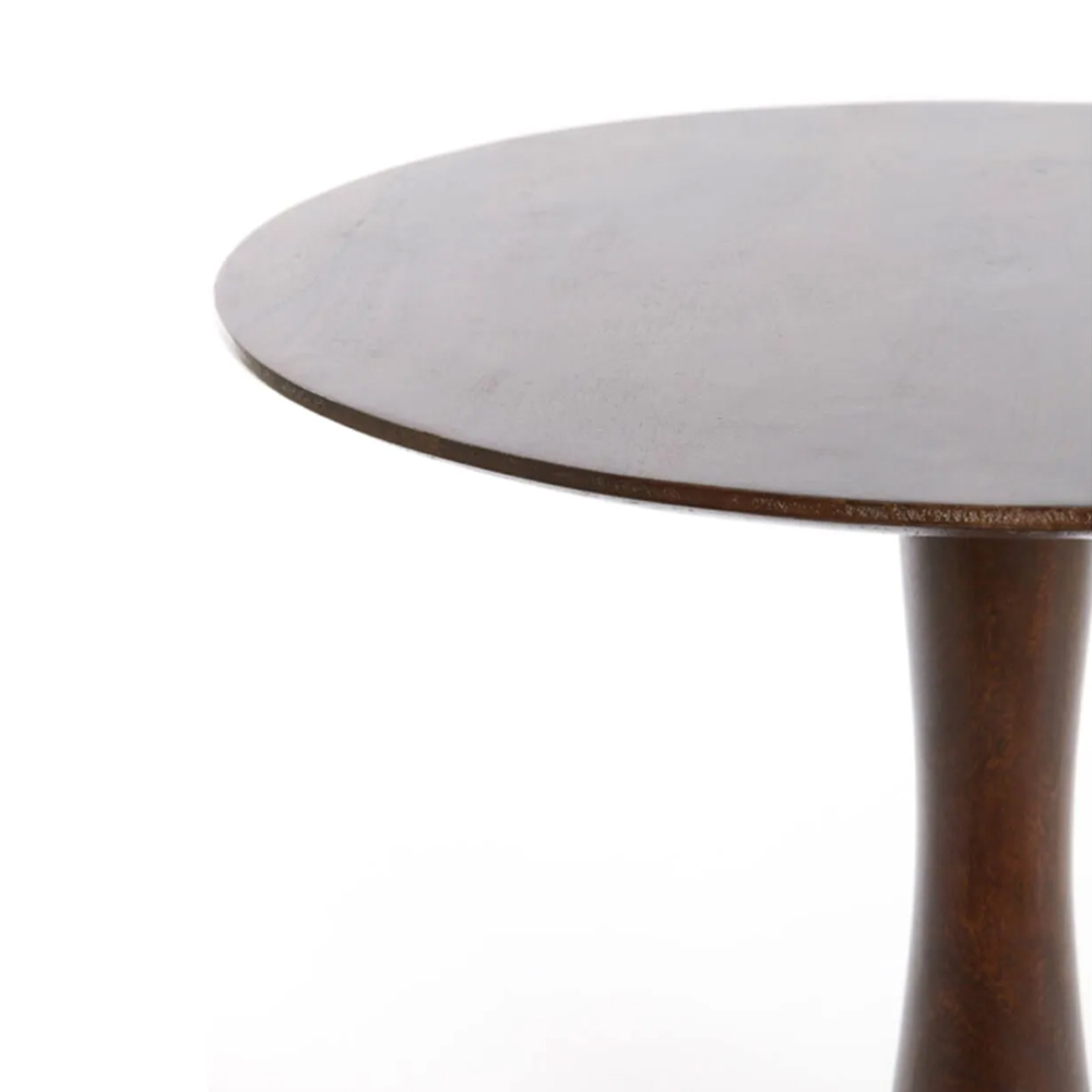 Beistelltisch PUGLIA von Light & Living Ø60x45 cm Holz Matt Rotbraun Beistelltisch PUGLIA von Light & Living Ø60x45 cm Holz Matt Rotbraun