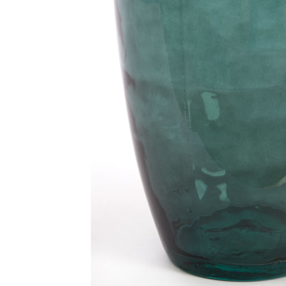 Dekovase Vase IMANO von Light & Living Blumenvase Bodenvase Ø30x100 cm Petrol