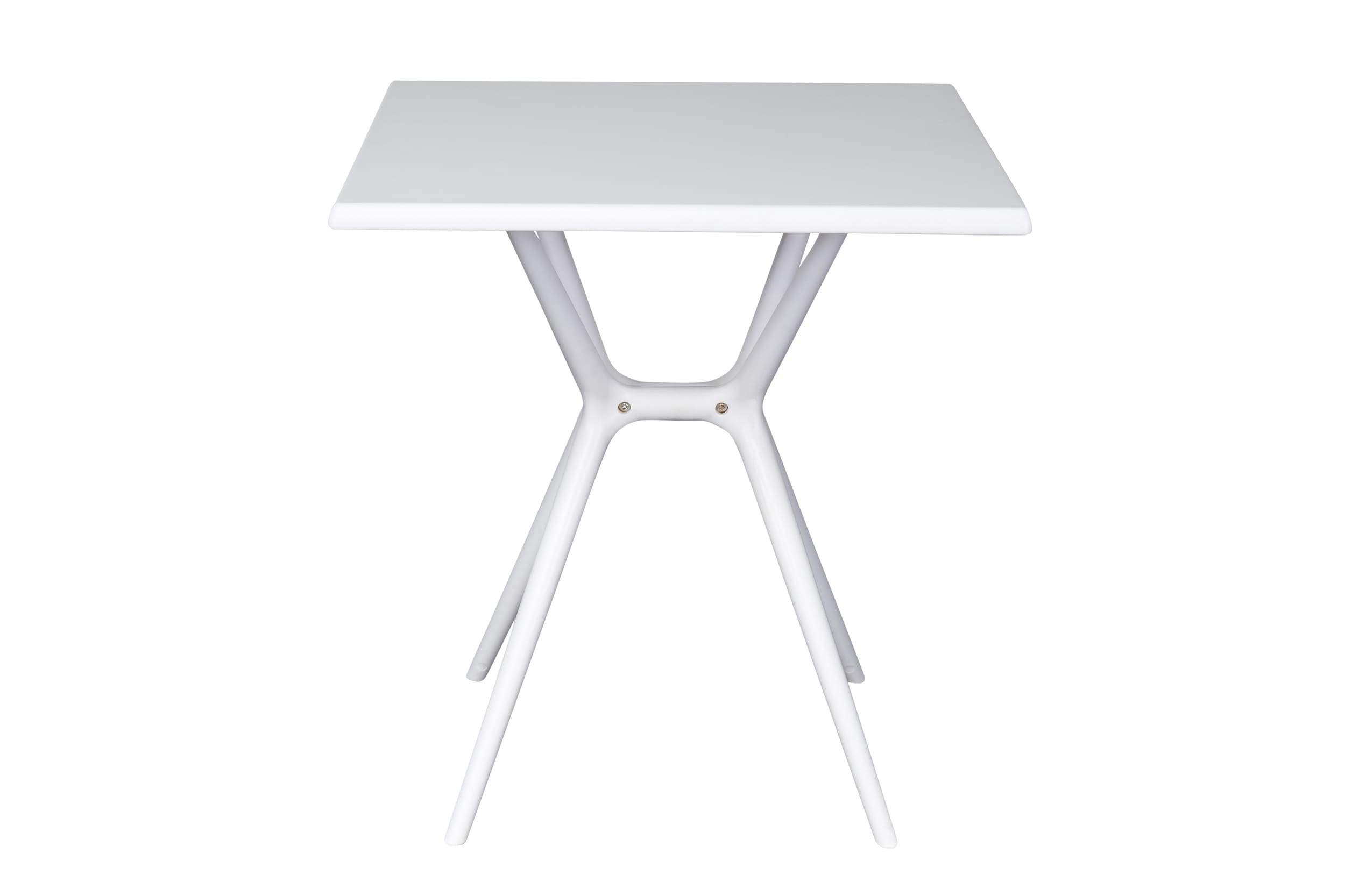 Gartentisch Moroni Balkontisch Bistrotisch 70x70cm Kunststoff weiß Gartentisch Moroni Balkontisch Bistrotisch 70x70cm Kunststoff weiß