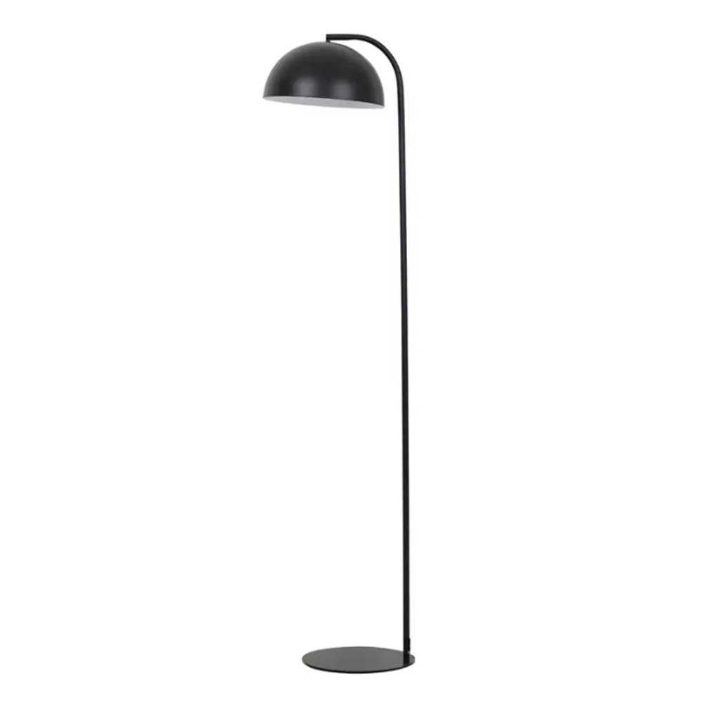 Stehleuchte Stehlampe METTE von Light & Living 37x30x155 cm Matt Schwarz