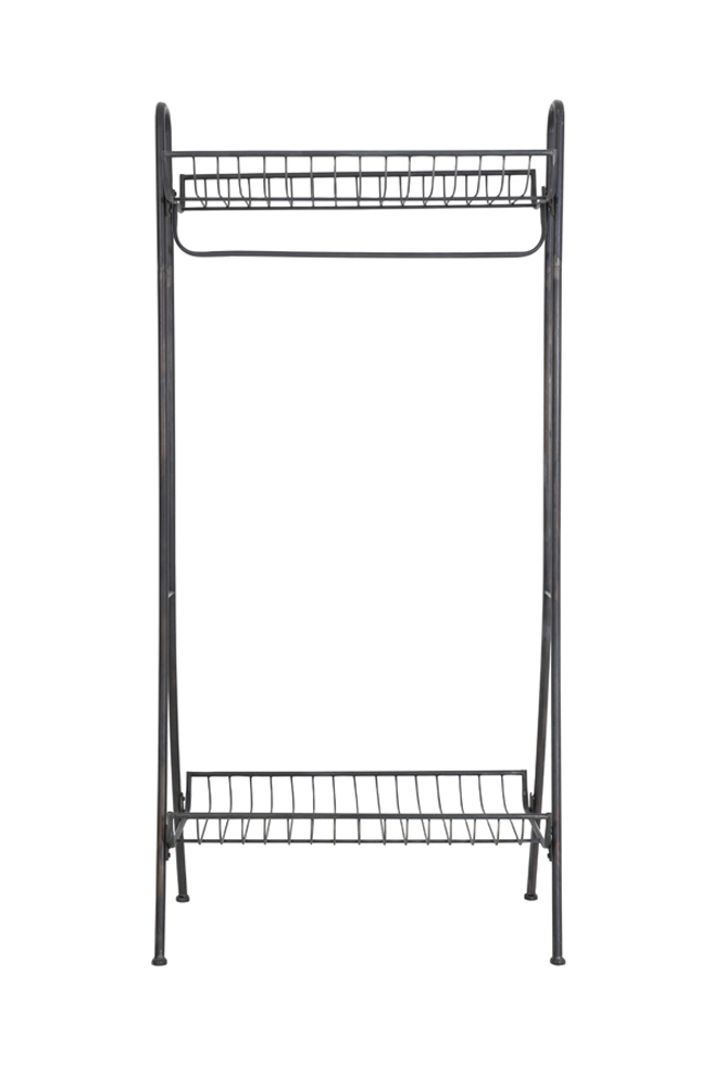 Garderobe Hutständer VALASCA von Light & Living Kleiderständer Metall schwarz Garderobe Hutständer VALASCA von Light & Living Kleiderständer Metall schwarz