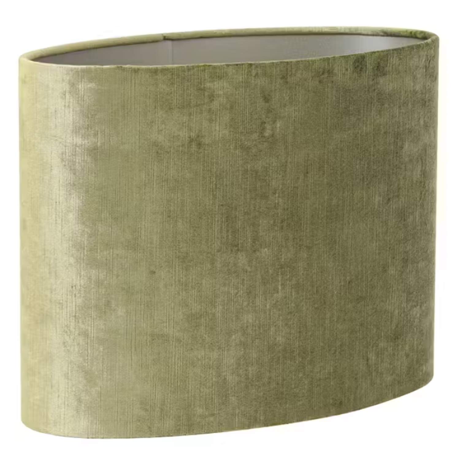 Lampenschirm Zylinder GEMSTONE von Light & Living Samt Oliv 58x24x32 cm Oval