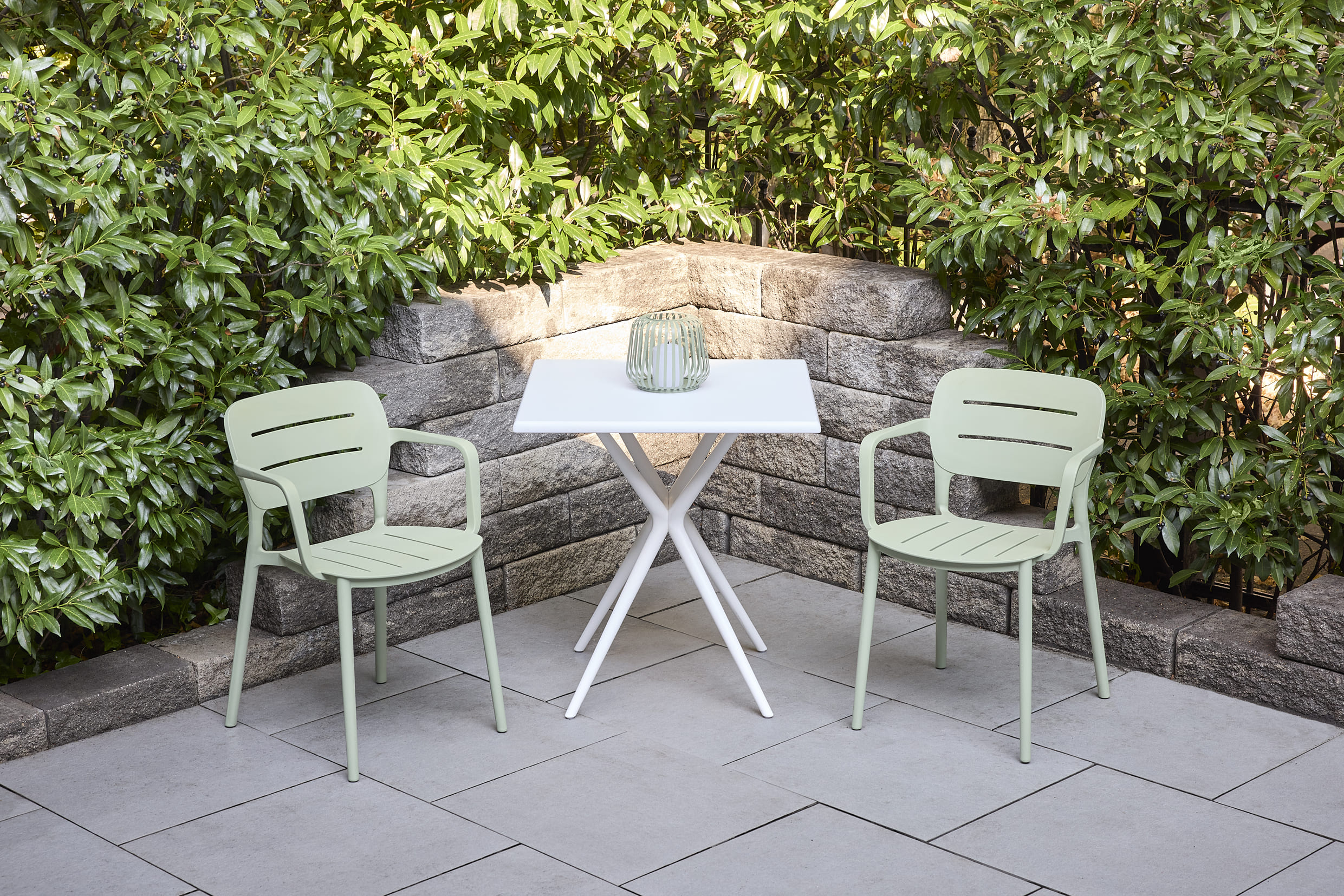 Stapelstuhl Utah Gartenstuhl Bistrostuhl Kunststoffstuhl Grün