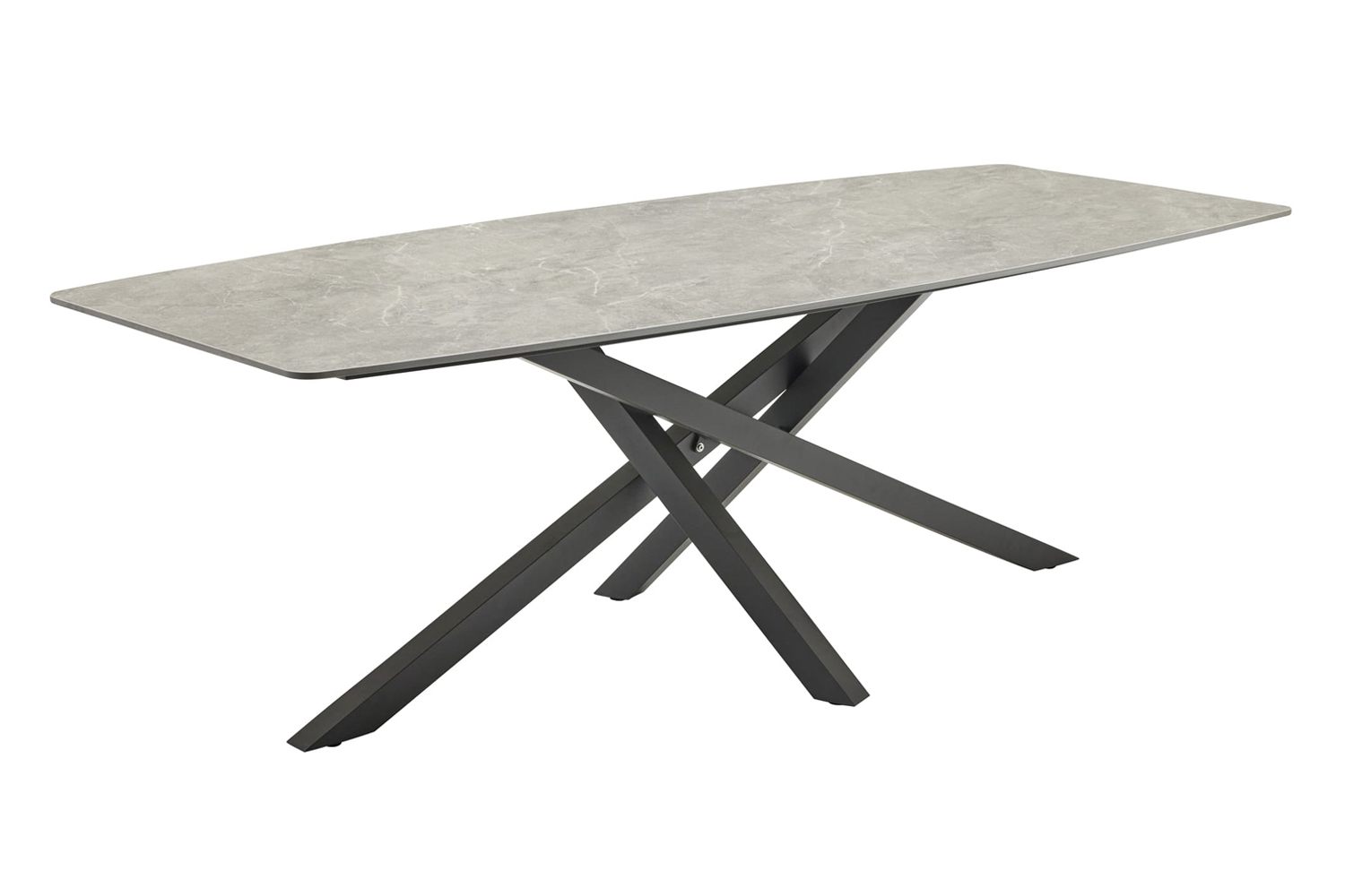 Gartentisch Concord Esstisch Terrassentisch 220x100x75cm sintered stone Anthrazit Gartentisch Concord Esstisch Terrassentisch 220x100x75cm sintered stone Anthrazit