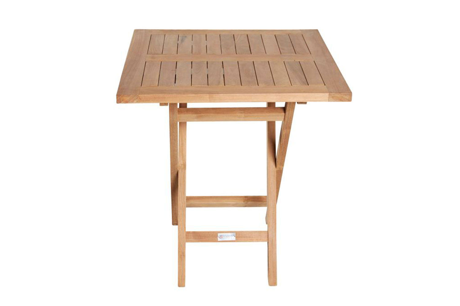 Klapptisch Ela Bistrotisch Beistelltisch Quadratisch Teak 80x80x75cm