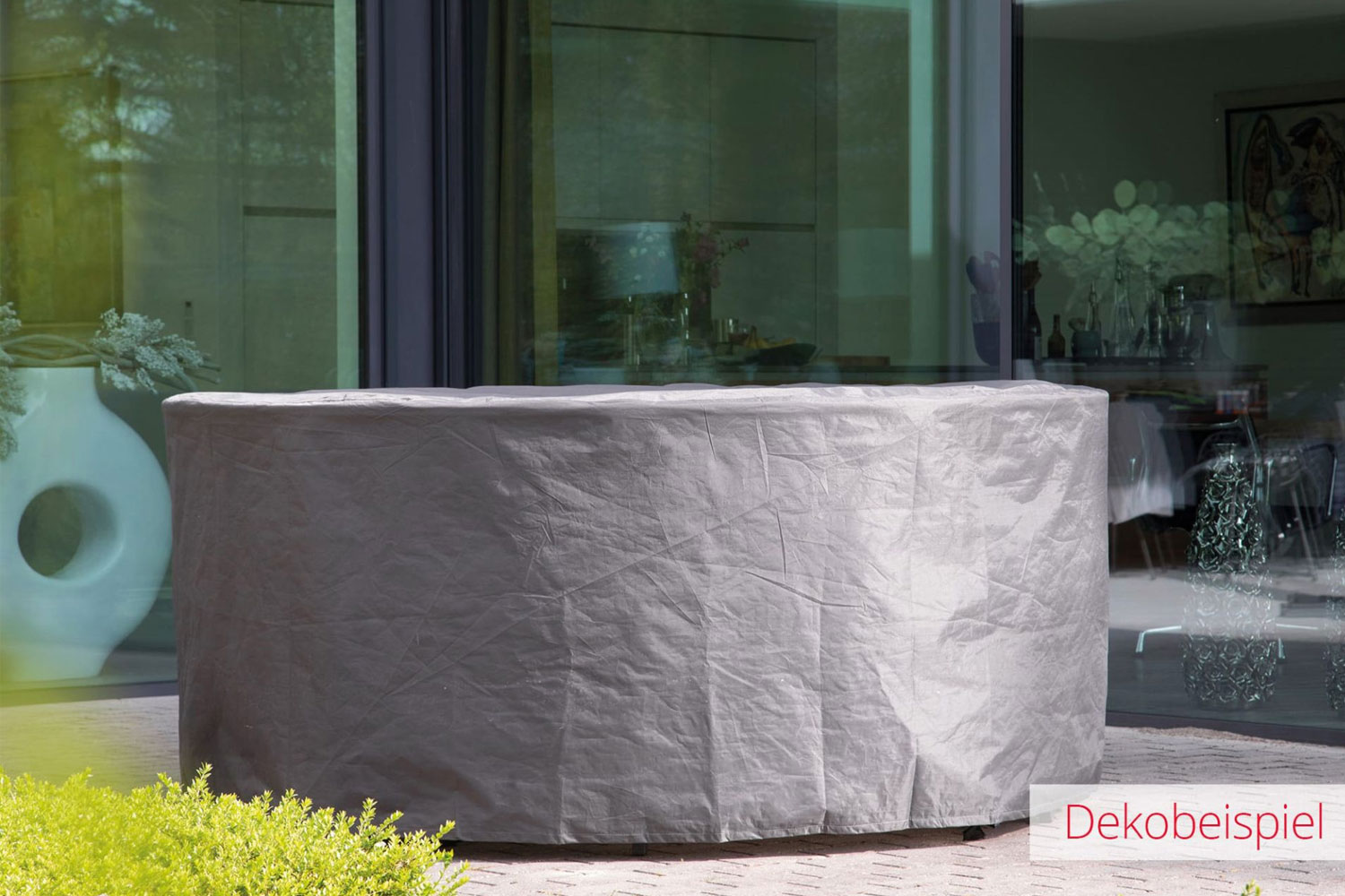 Schutzhülle Abdeckung für Muschel XL 232x164x87 cm Gartenmöbel