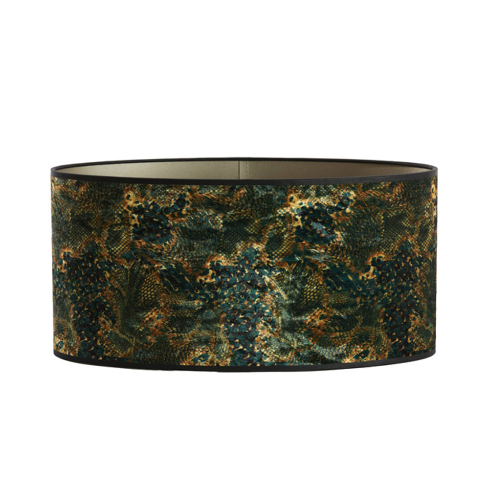 Lampenschirm Zylinder KEYON von Light & Living oval 45x21x22 cm Grün Lampenschirm Zylinder KEYON von Light & Living oval 45x21x22 cm Grün