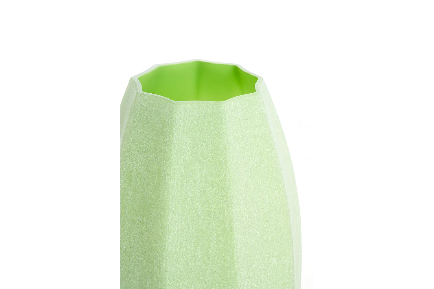 Dekovase Vase BRADLEY von Light & Living Blumenvase Ø23x38 cm Glas Mintgrün