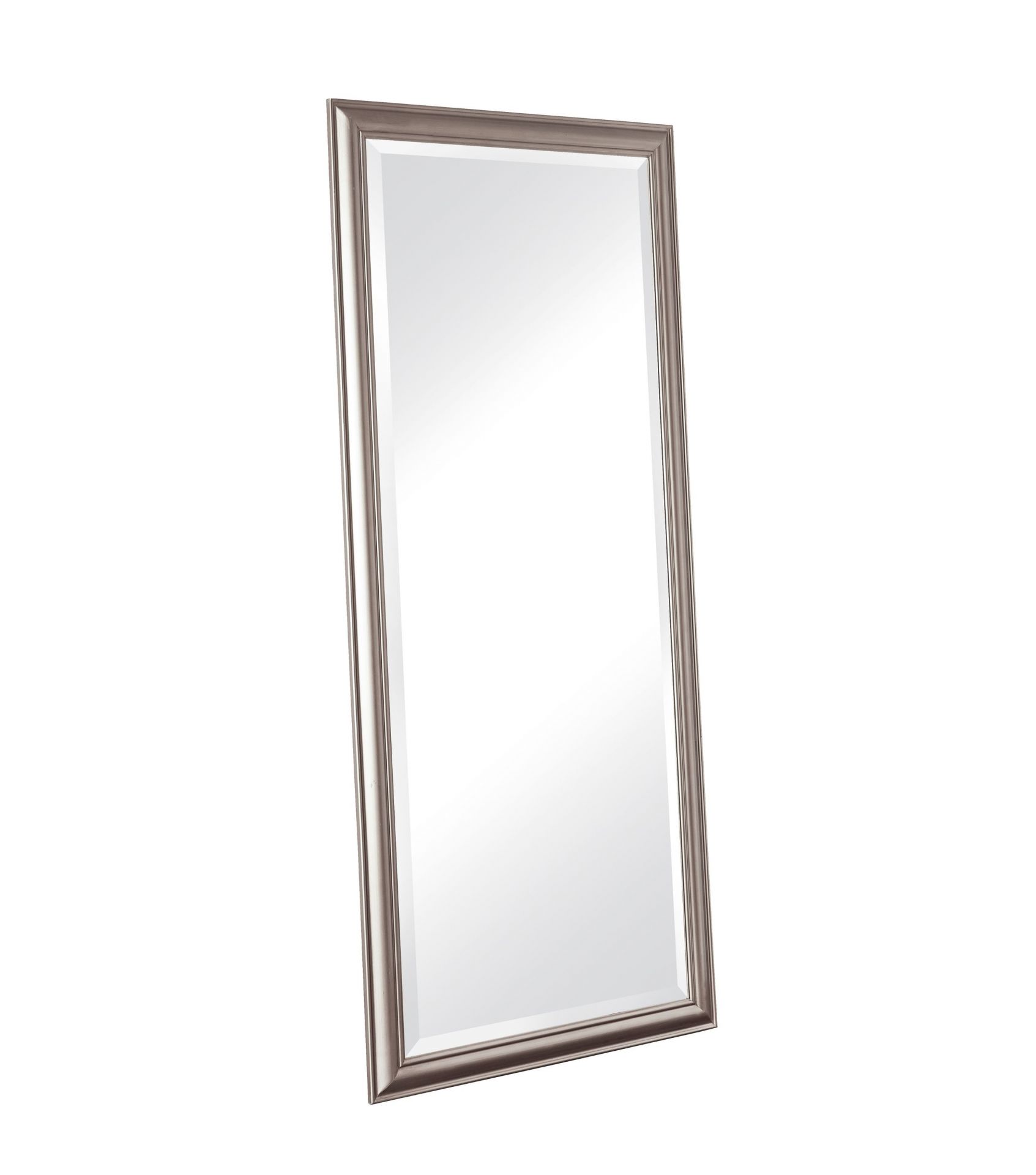 Wandspiegel Schlicht Silber 180x80 cm Landhaus-Stil XL Ganzkörperspiegel