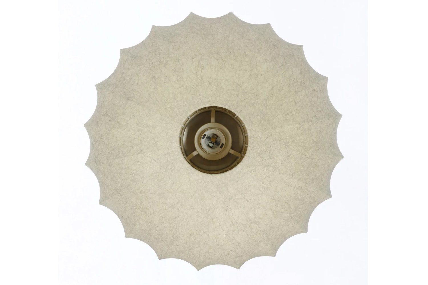 Deckenleuchte FAY von Light & Living Ø50x22 cm Braun Kunststoff