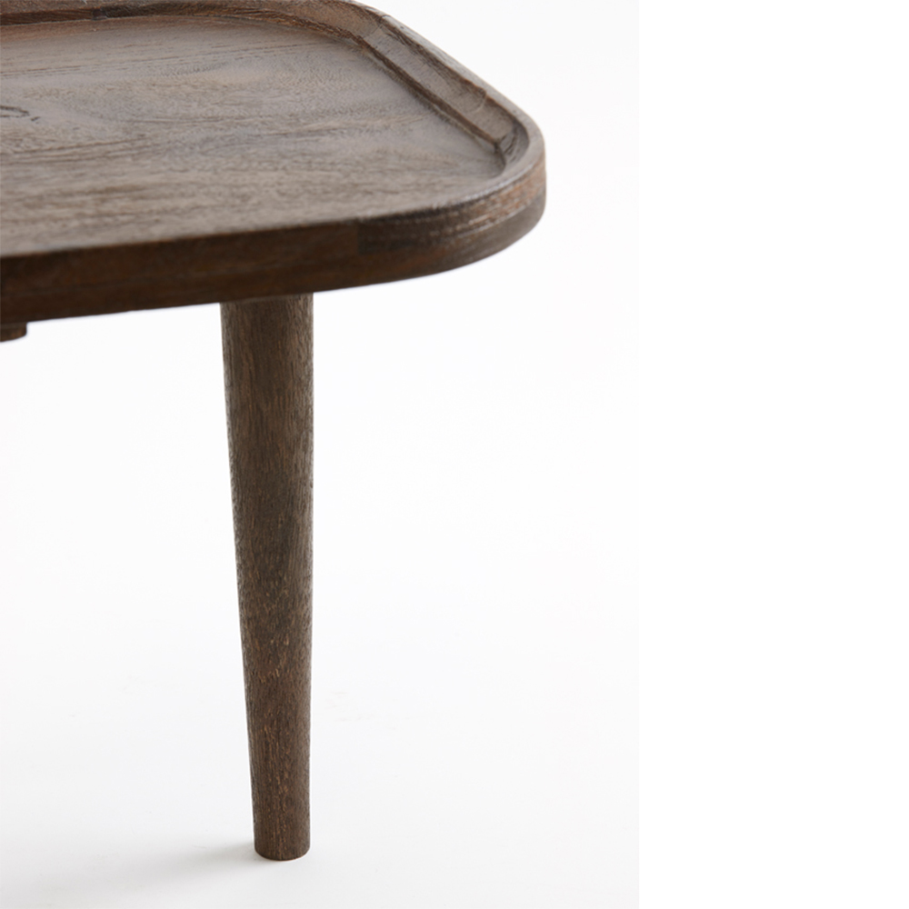 Beistelltisch MAZABE von Light & Living 65x45x38 cm Holz Matt Rotbraun Beistelltisch MAZABE von Light & Living 65x45x38 cm Holz Matt Rotbraun