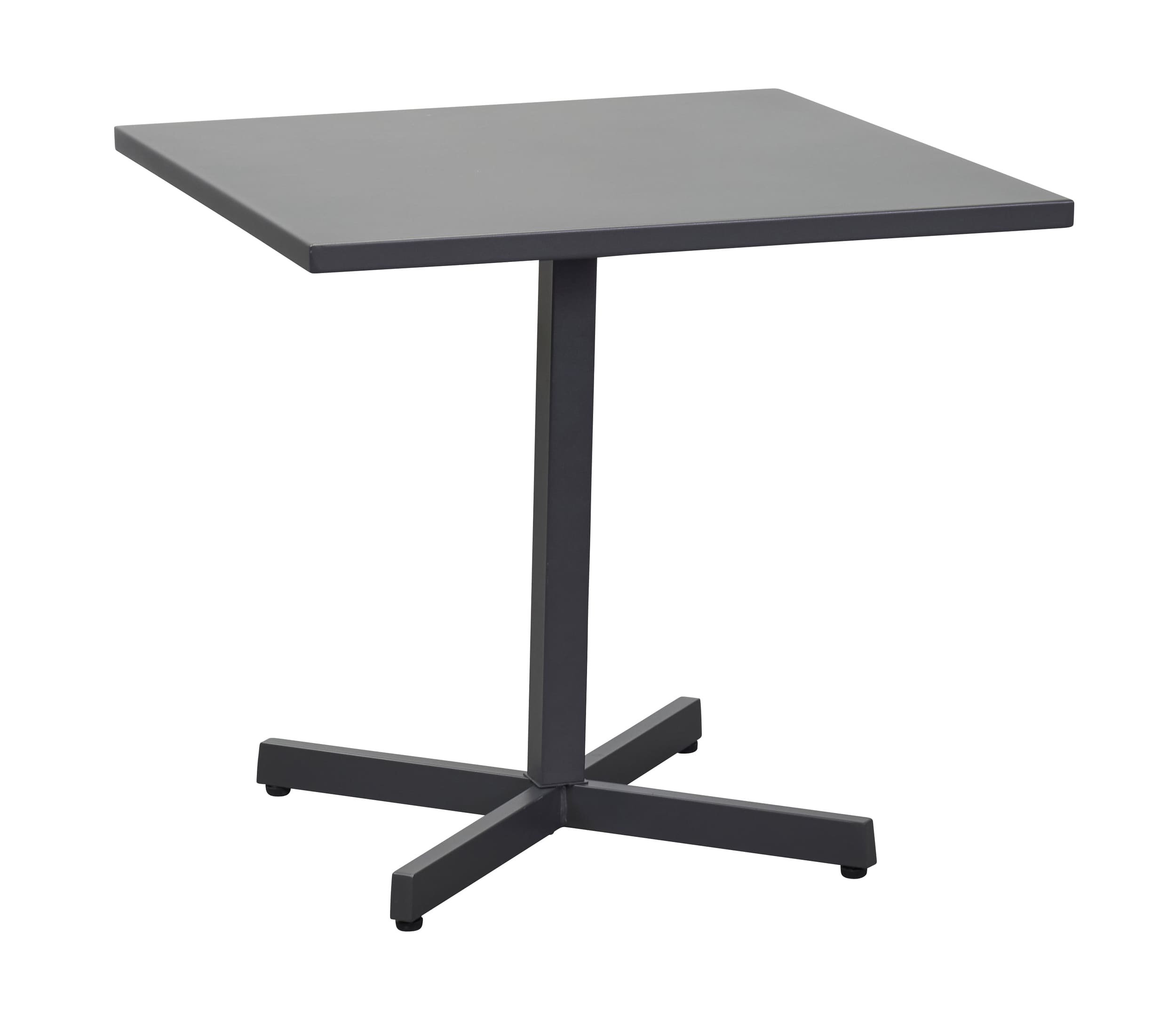 Gartentisch Berlin Balkontisch Bistrotisch klappbar 70x70cm anthrazit