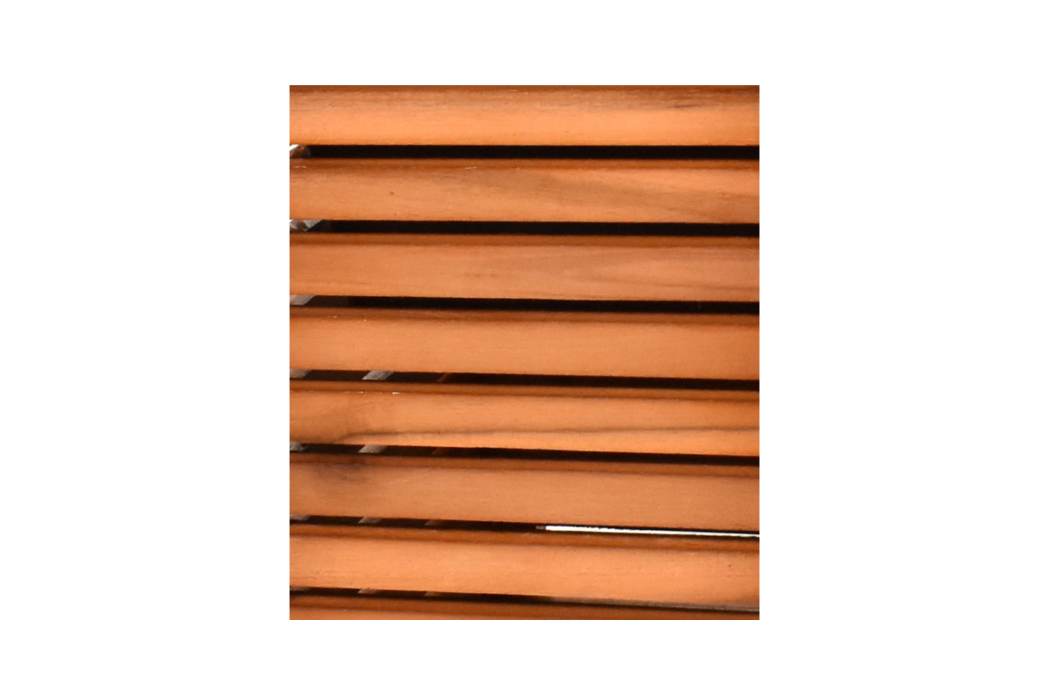 Pflanzgefäß Colorado 3 Pflanzkasten Blumenkasten mit Streben Akazienholz 44,5 x 40,5 cm