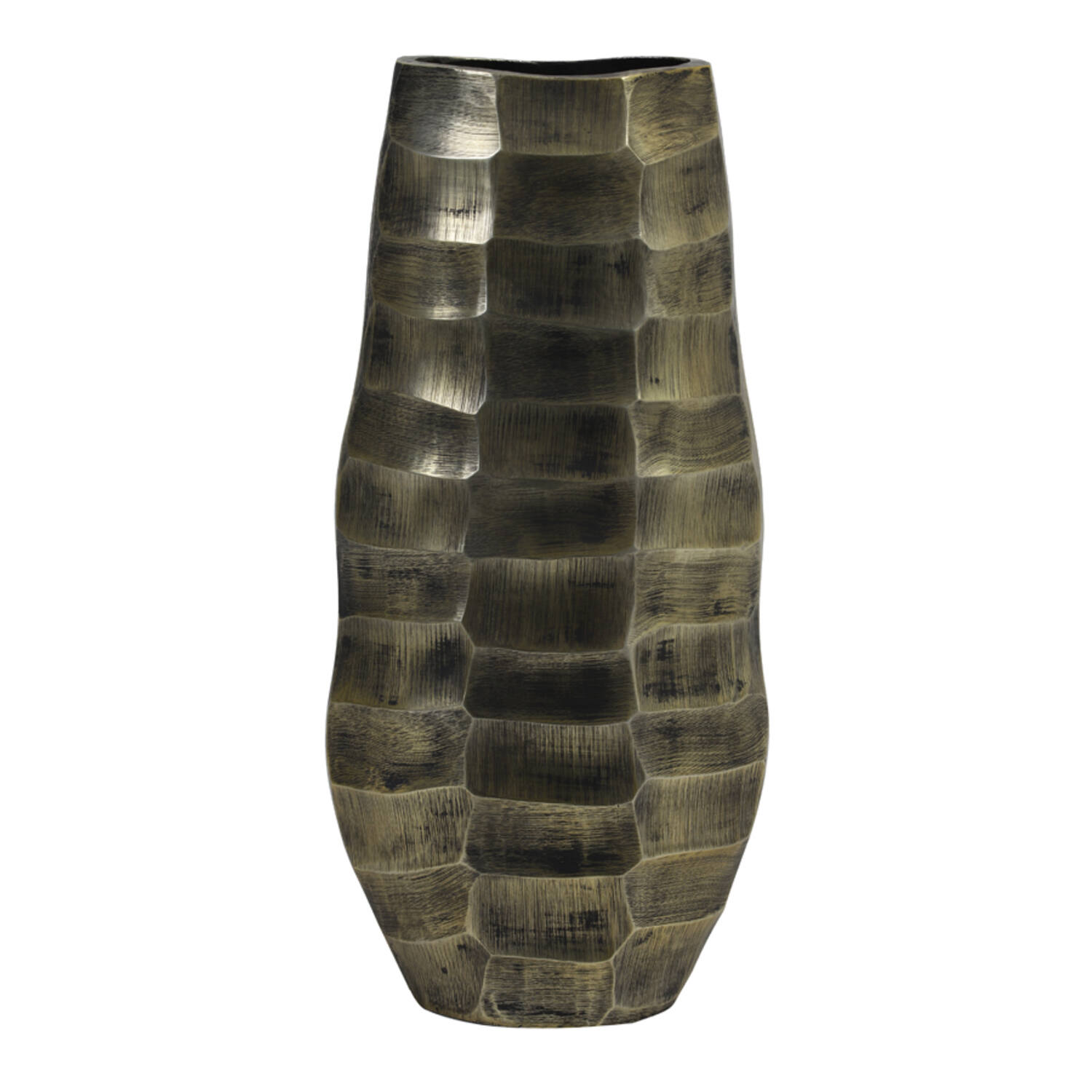 Dekovase Vase MUKA von Light & Living Blumenvase Bodenvase 20x11x42 cm Antik Bronze Dekovase Vase MUKA von Light & Living Blumenvase Bodenvase 20x11x42 cm Antik Bronze