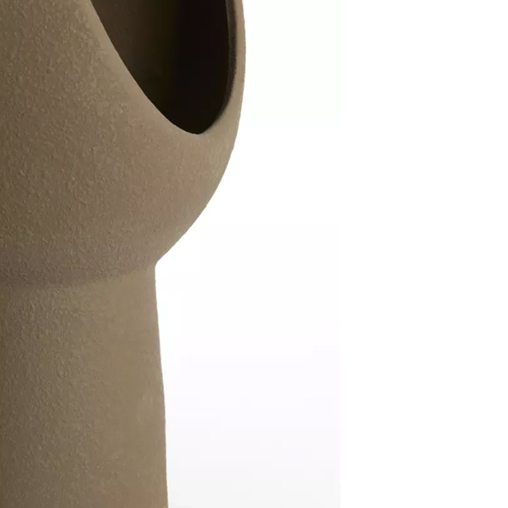 Tischleuchte MONK von Light & Living 25x25x46 cm Lampe Keramik Braun Tischleuchte MONK von Light & Living 25x25x46 cm Lampe Keramik Braun