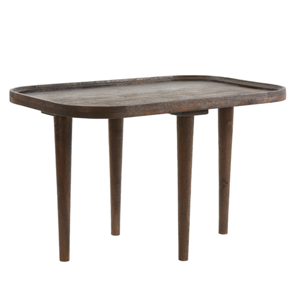 Beistelltisch MAZABE von Light & Living 65x45x38 cm Holz Matt Rotbraun Beistelltisch MAZABE von Light & Living 65x45x38 cm Holz Matt Rotbraun