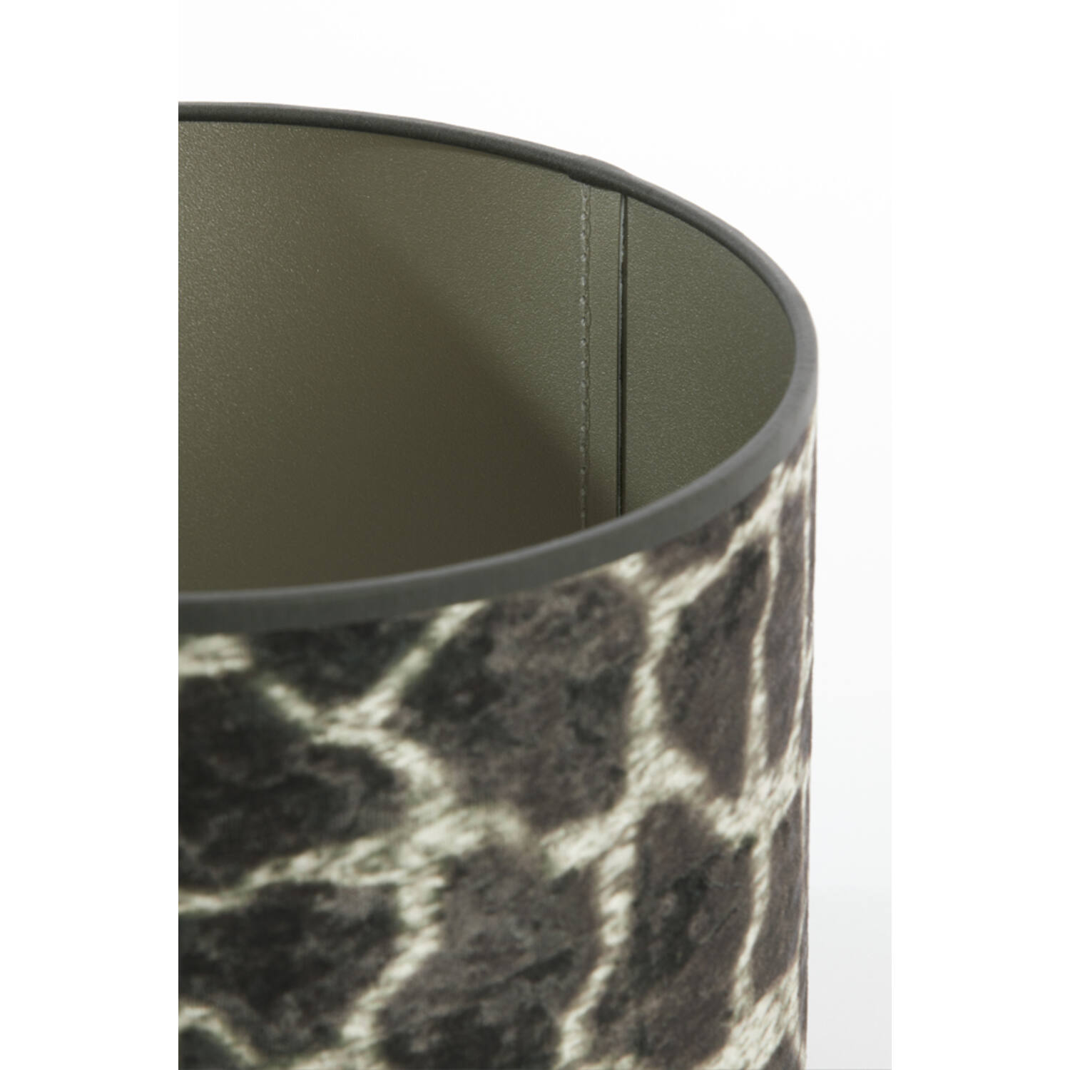 Lampenschirm Zylinder MOSA von Light & Living Ø20x15 cm Braun