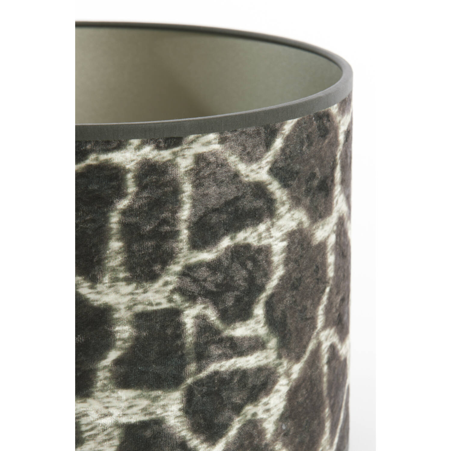 Lampenschirm Zylinder MOSA von Light & Living Braun Ø30x21 cm