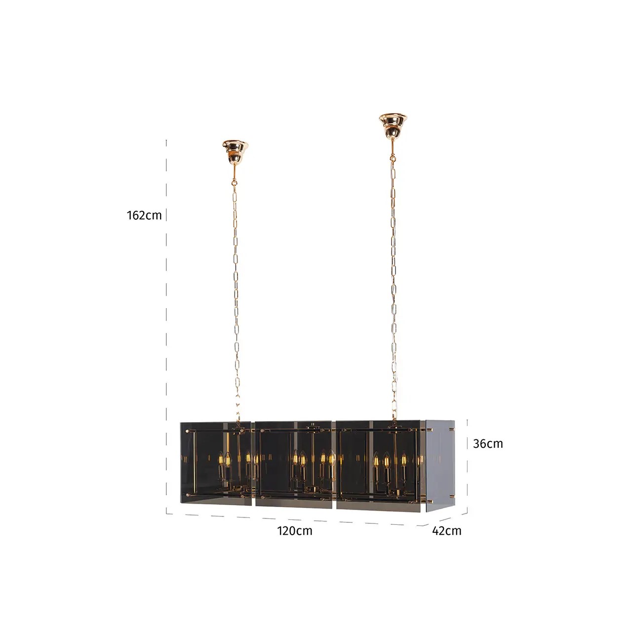 Richmond Interiors Pendelleuchte Cyrah - Gold