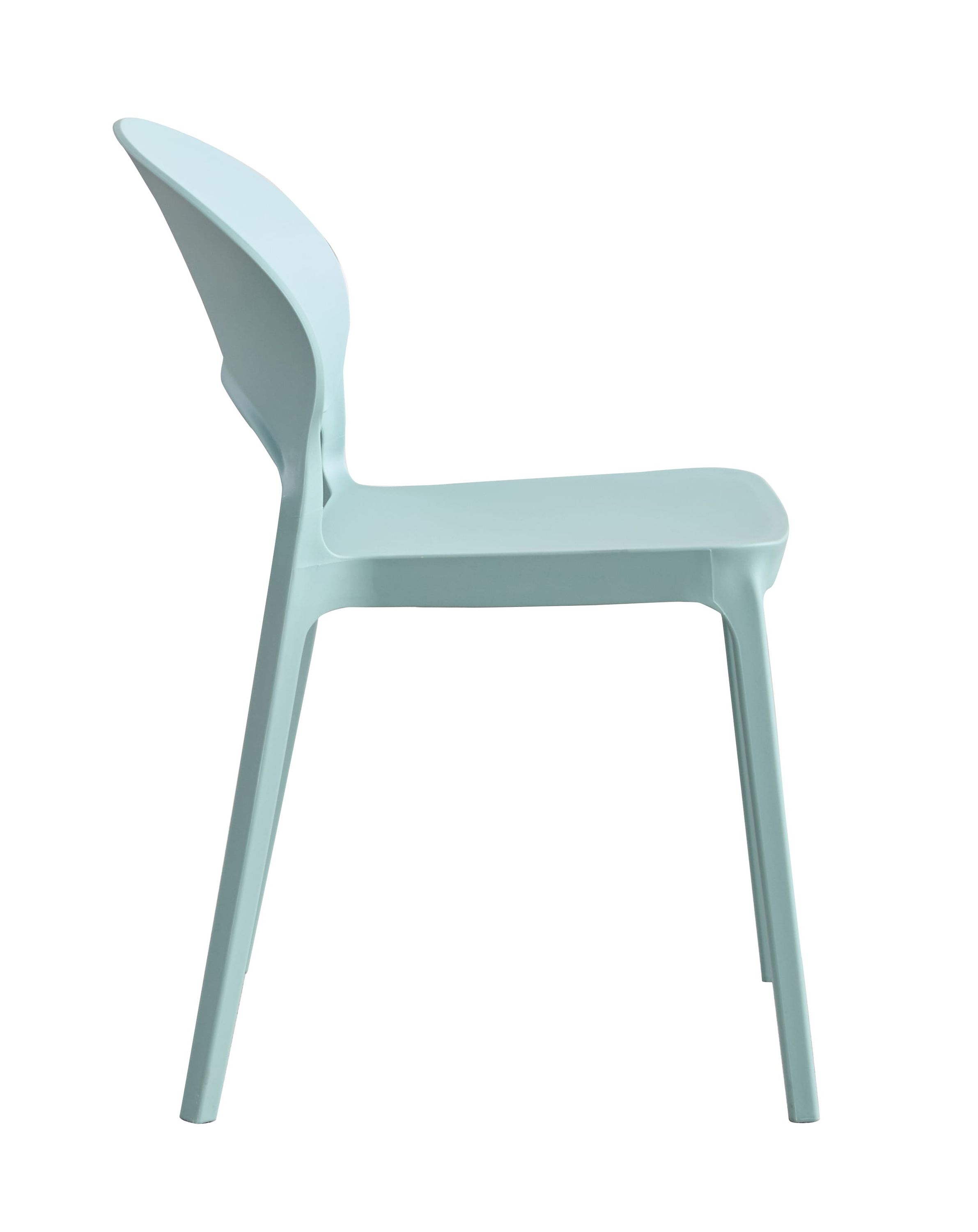 Stapelstuhl Quito Gartenstuhl Bistrostuhl Kunststoffstuhl Blau