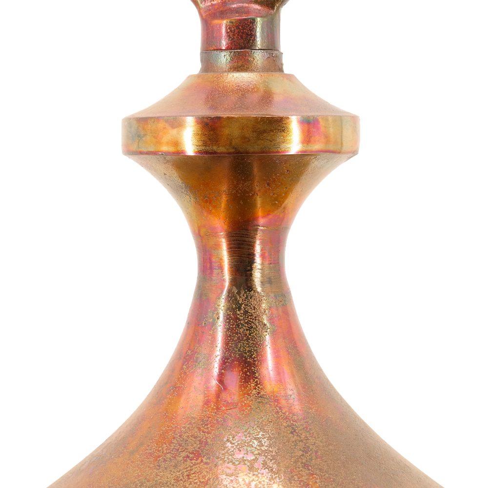 Deckenleuchte Hängeleuchte von PTMD Lampe Ø46x42 cm Kupferlook Aluminium Deckenleuchte Hängeleuchte von PTMD Lampe Ø46x42 cm Kupferlook Aluminium