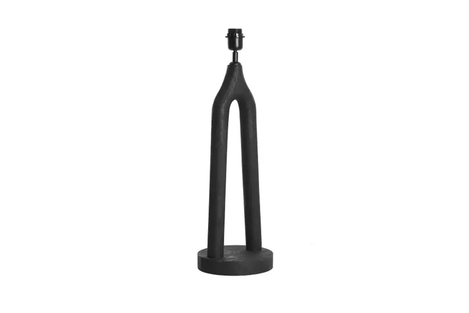 Lampenfuß XITTA von Light & Living Tischleuchte Ø20x55 cm Holz Schwarz