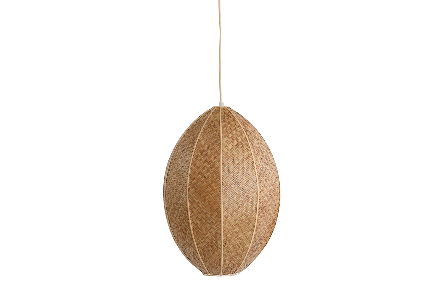 Deckenleuchte Hängeleuchte MILATOS von Light & Living Ø38x51 cm Braun Holz