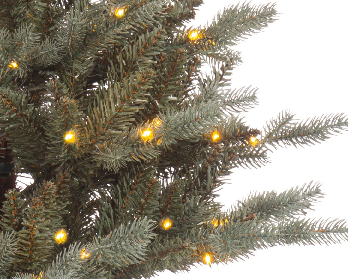 Künstlicher Weihnachtsbaum 120 cm mit Beleuchtung und Topf Tannenbaum Christbaum Weihnachtsdeko
