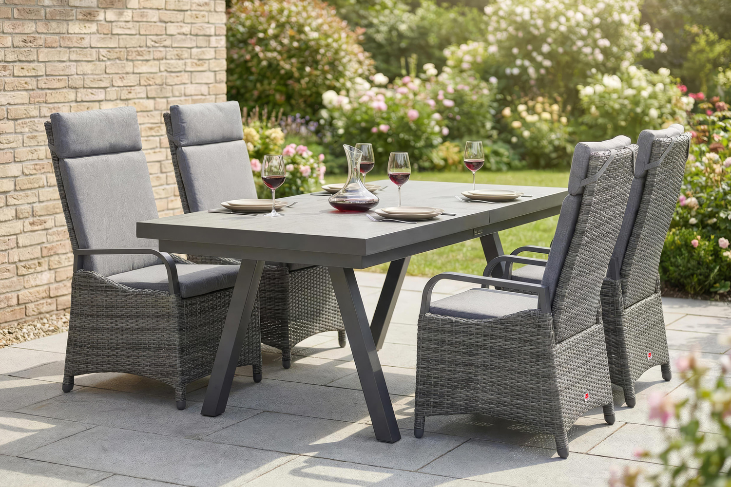 Positionsstuhl Trenton Verstellsessel Gartenstuhl Esstischstuhl Anthrazit Positionsstuhl Trenton Verstellsessel Gartenstuhl Esstischstuhl Anthrazit