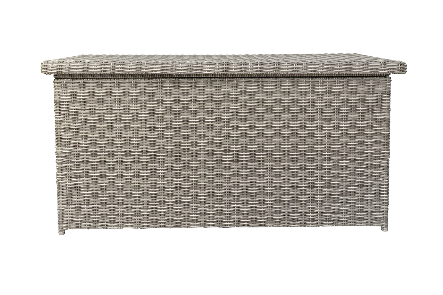 Aufbewahrungsbox Dover Kissenbox Gartentruhe 152x68 cm Grau-Mix