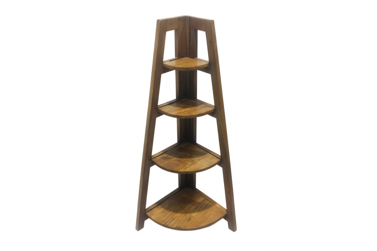 264133MW-eckregal-modena-110-standregal-mangoholz-natur_1.jpg Eckregal Modena 110 cm Regal Standregal Klappregal Mangoholz Natur