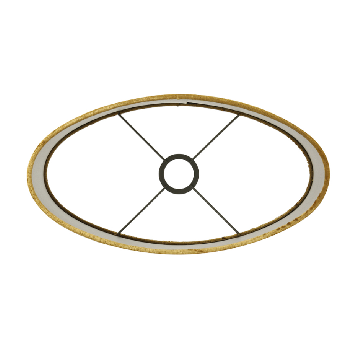 Kopie von Lampenschirm Zylinder GEMSTONE von Light & Living Samt Gold 38x17,5x28 cm Oval #1