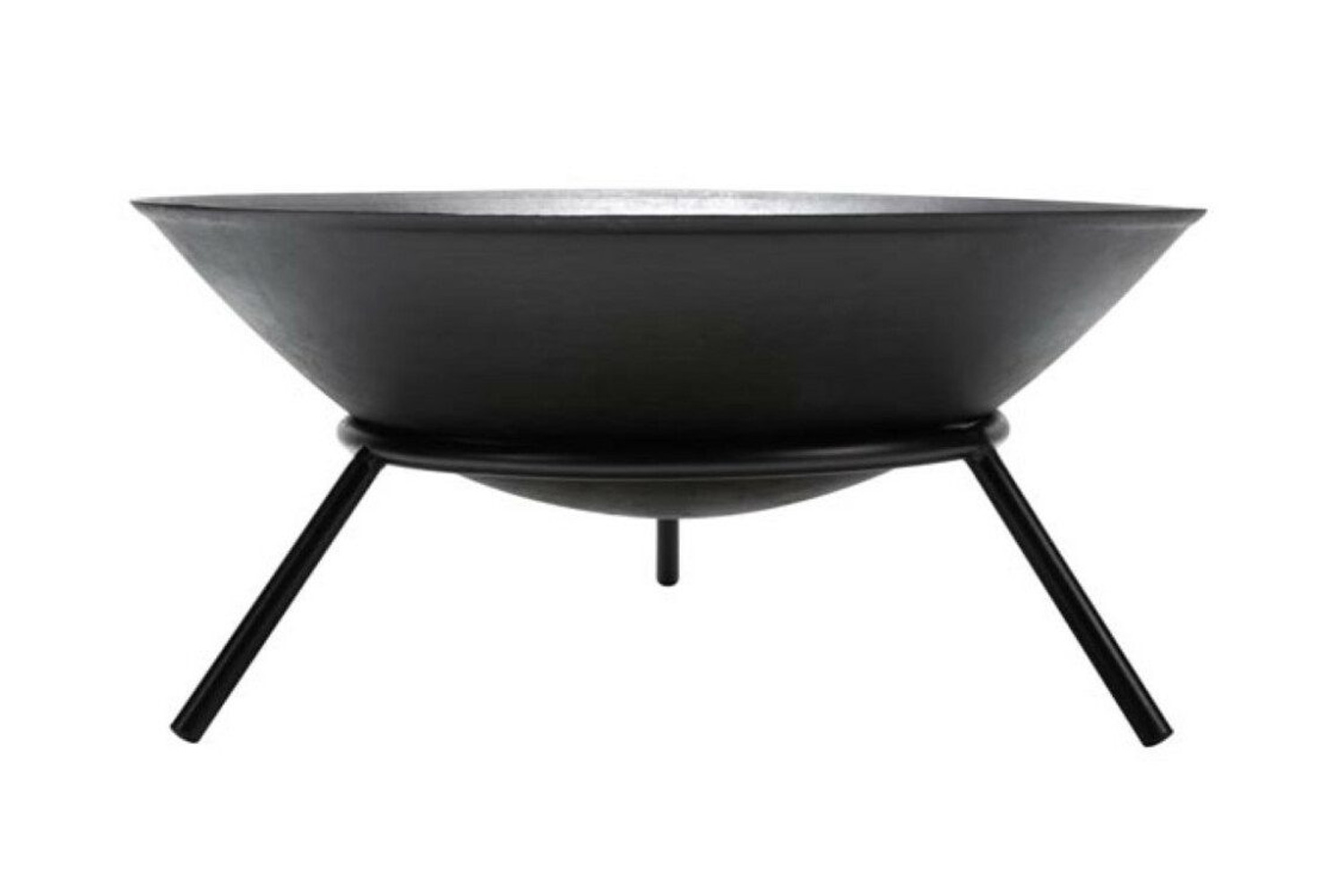 55075-feuerschale-gusseisen-56cm-schwarz_1.jpg Feuerschale Ø56x28 cm 3-Bein-Gestell Gusseisen Schwarz
