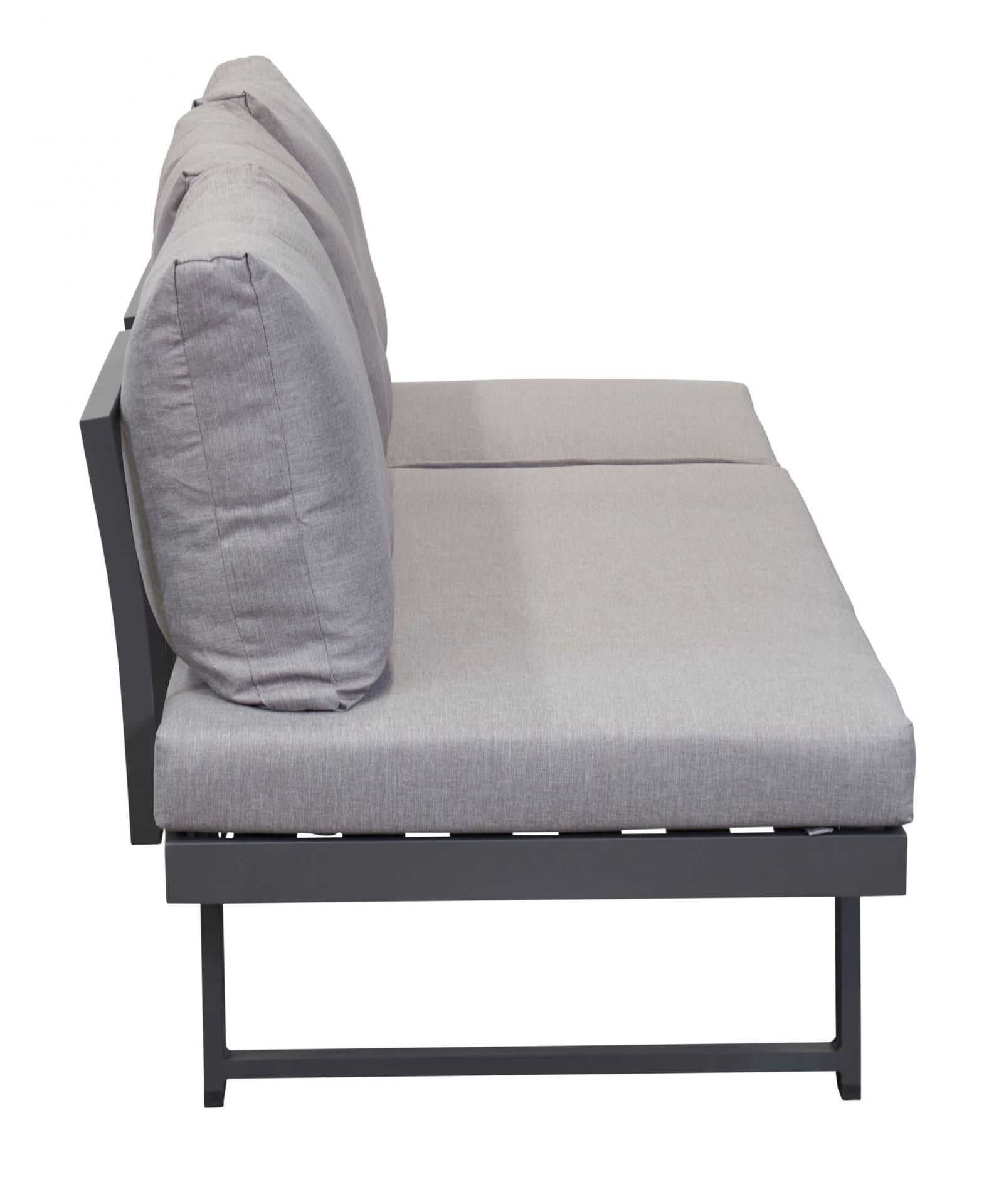 Multifunktionssofa Berlin 3-Sitzer Polstergarnitur Garten anthrazit Multifunktionssofa Berlin 3-Sitzer Polstergarnitur Garten anthrazit