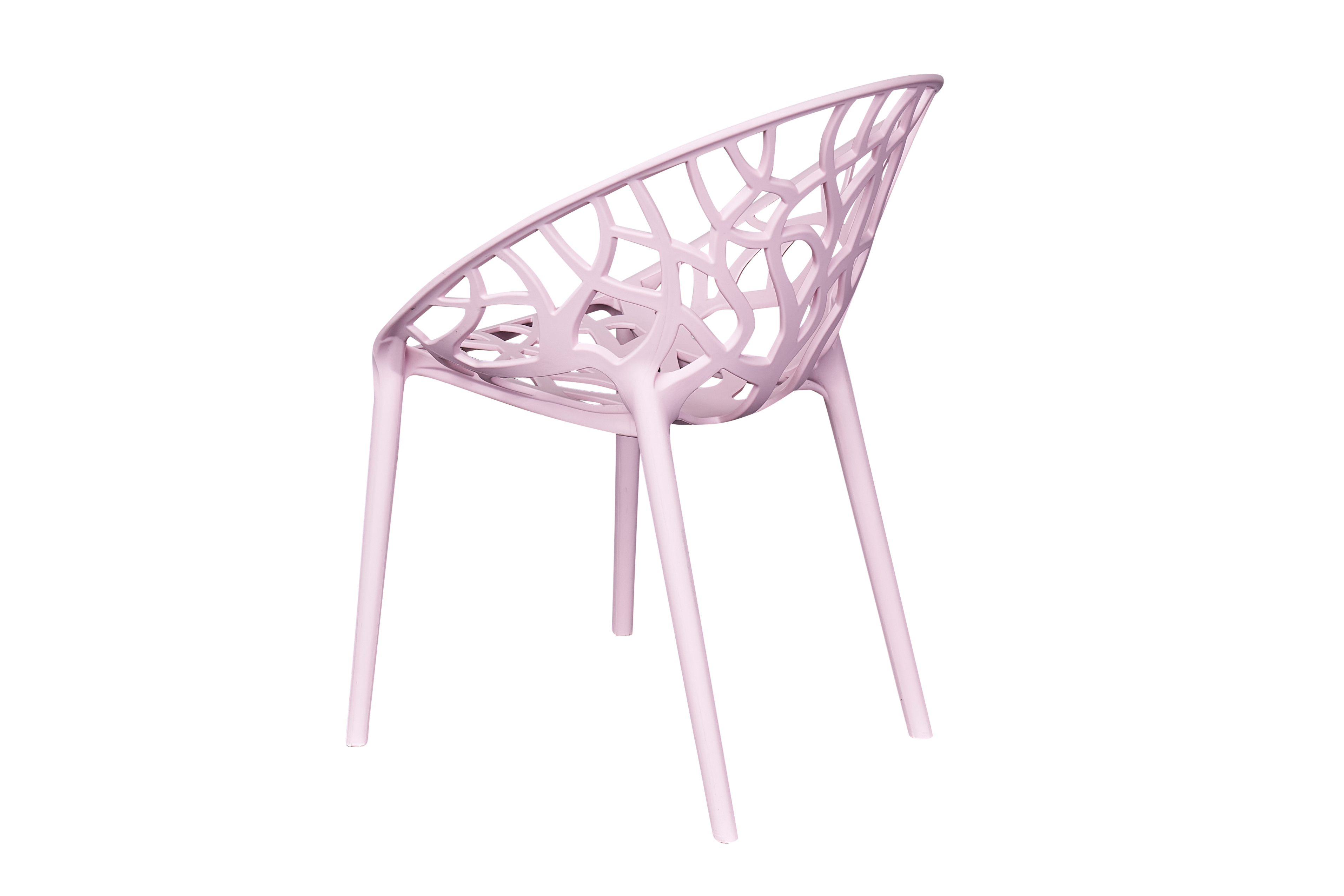 Stapelstuhl Bilby Gartenstuhl Bistrostuhl Kunststoffstuhl Rosa