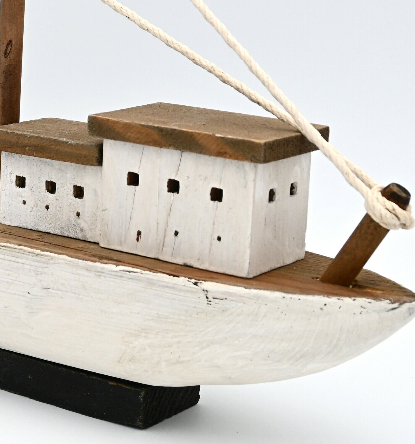 Fischerboot aus Massivholz 45cm Fischerboot aus Massivholz 57cm