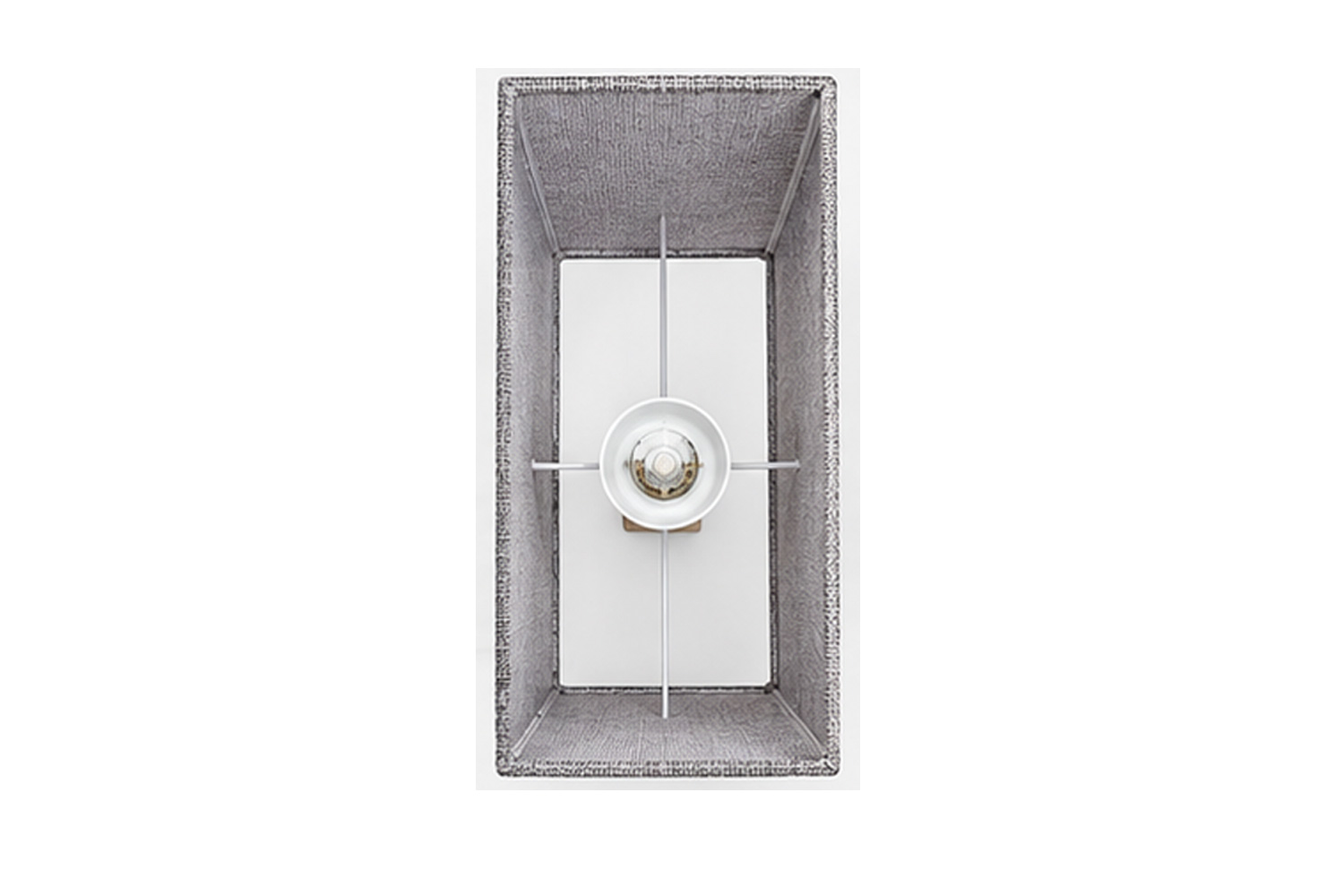Tischleuchte ARTE 28x13x48 cm Lampe Holz Braun-Grau