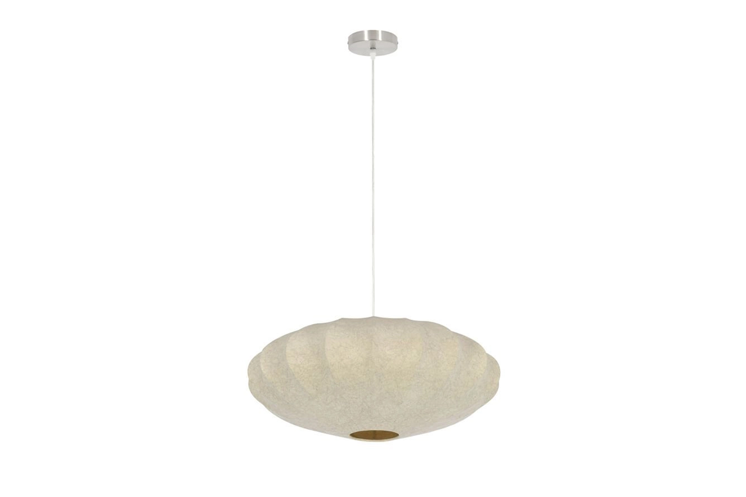 Deckenleuchte Hängeleuchte FAY von Light & Living Ø50x22 cm Braun Kunststoff