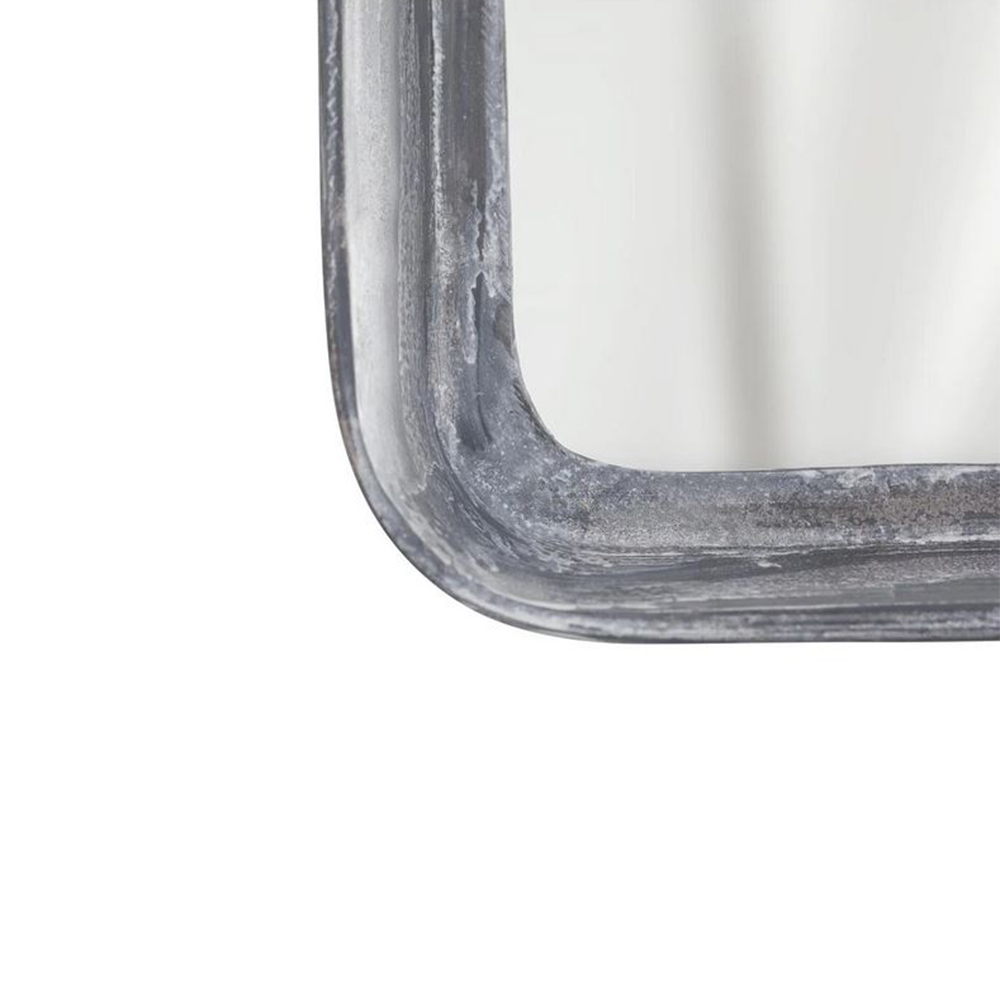 Wandspiegel Smile Grau/Weiß von Light & Living Spiegel 69 x 69 cm Wandspiegel Smile Grau/Weiß von Light & Living Spiegel 69 x 69 cm